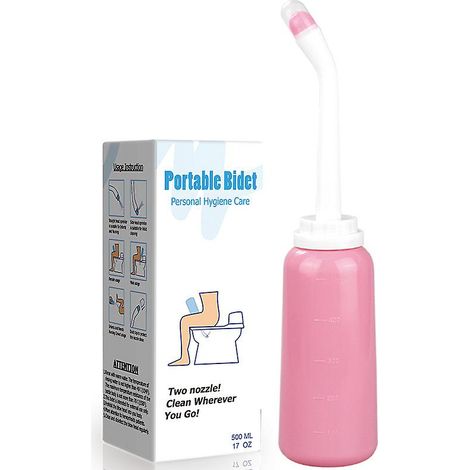 Travel Bidet Portable Bidets Sprayer Squeeze Flusher Bottle Postpartum Clean-personal Hygiene Care (1/2)