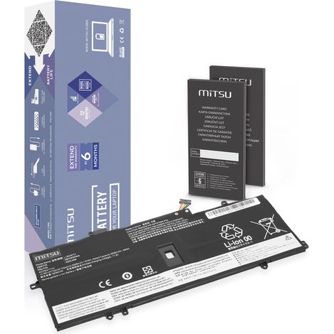 Batterie für Lenovo ThinkPad X1 Yoga 4 5 Carbon 7 8 (1/5)