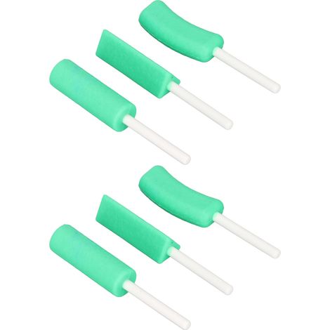 6 pièces Chewies pour Aligneurs Dentaires, Accessoire d'Hygiène Portable au Goût Menthe Fraîche pour Traitement Orthodontique (1/5)