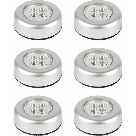 Lampe tactile - PZCC - Lot de 6 - Sans fil - Installation facile - Économie d'énergie (1/5)