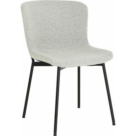 poltrona imbottita in zibellino beige (1/5)