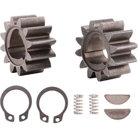 Kit completo per ruota motrice per tosaerba – ingranaggi, chiavette, molle e fissaggi compatibili – montaggio facile e affidabile