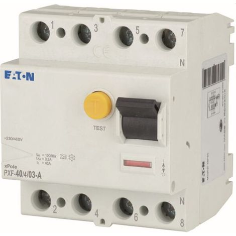 EATON Electric FI-Schutzschalter FUG PXF-40/4/03-A 4polig 40/0,3A