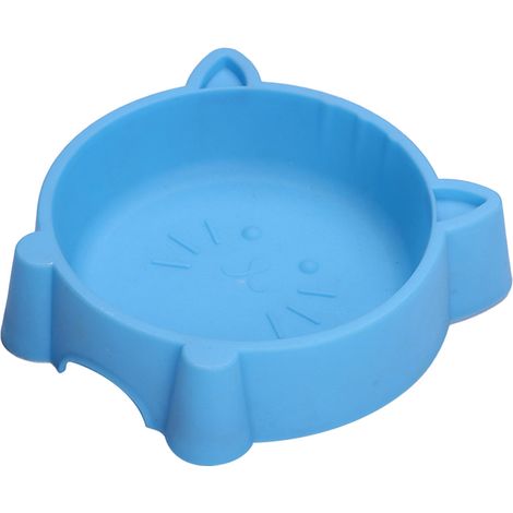 2 gamelles pour chat, peu profondes, antidérapantes, avec bords larges, pour soulager la fatigue des moustaches (1/5)