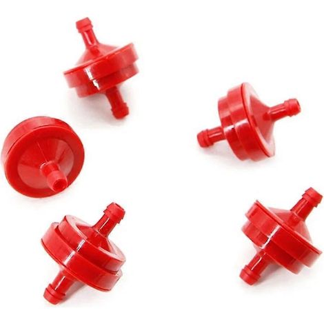 5/10 pièces tondeuse à gazon 1/4 Inline filtre à carburant pour Briggs Stratton 298090 298090S Toro 42-5240 56-6360 taille-bordures de jardin pièce (1/5)
