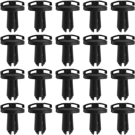 20pcs Motorcycle Fairing Trim Clip Replacement 90683-GAZ-003 Compatible with Honda Plastic Motorcycle Fairing Decoration Clip (1/5)