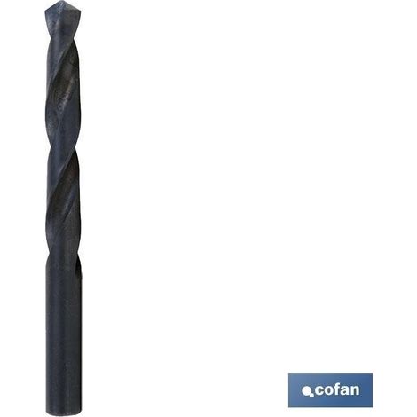 Brocas rectificadas HSS-DIN 338 N para hierro y acero COFAN                 Ø 6.5mm - 10 Unds