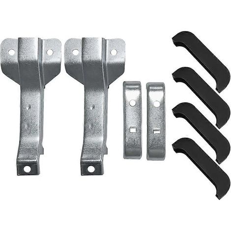 Kit de fixation de radiateur renforcé à 4 rangées pour camions C10 C20 C30 1099ZB 1099ZC : supports de retenue supérieurs et inférieurs (1/5)