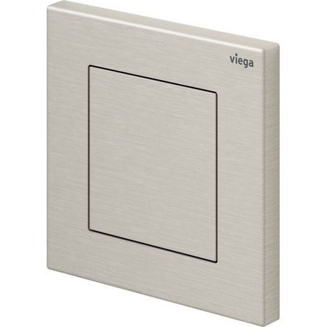 Viega Visign for Public Urinal Betätigungsplatte 10, 8630.2 Edelstahl gebürstet (1/4)