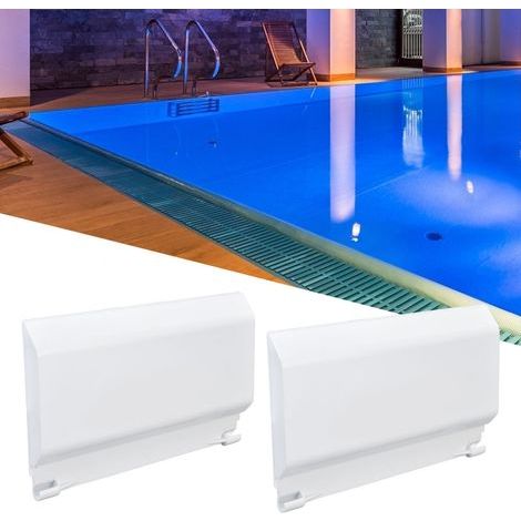 Sportello incernierato per skimmer da piscina in 2 pezzi, elevata affidabilità e facile installazione per laghetto (1/5)