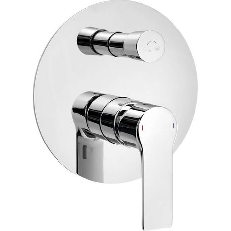 Sapho Pax - Unterputz-Duscharmatur, für 2 Verbraucher, Chrom XA62 (1/4)