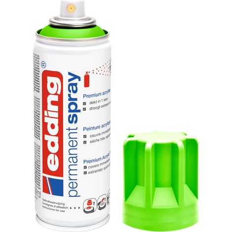 Bombe Peinture Traçage Edding 5200 Vert Fluo Mat - Spray 200ml