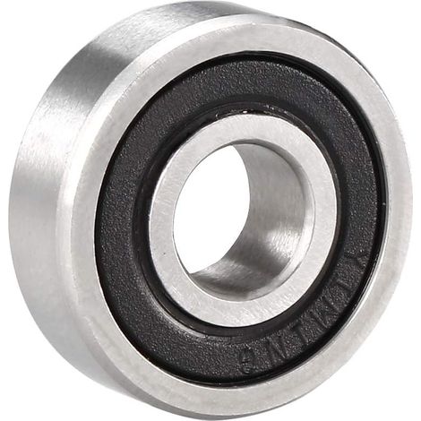 Roulement à Billes à Gorge Profonde 607RS Deux Scellé 7mmx19mmx6mm Acier Chromé, Roulements Rigides à Billes, 1pcs (1/4)
