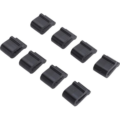 Clip di protezione per il coperchio del forno, 8 pezzi, utensili da cucina in plastica, pentola multifunzionale, paracolpi flessibili, accessori di sollevamento. (1/5)