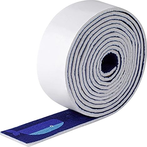 Absorbeur d'Humidité pour Fenêtres Adhésif et Absorbant, Coupe et Pose Bande De Contrôle D'Humidité Pour Fenêtres Pour Porte Coulissante Salle De Bain Verre Douche (1/5)