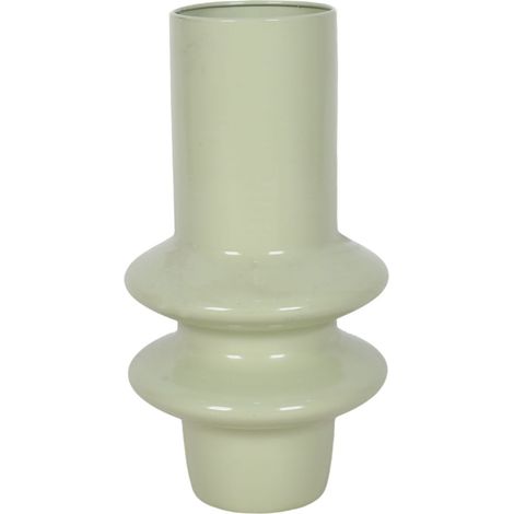 Blumentopf für Innenbereich Rebecca Mobili Lunara 33,5x18x18 Metall Grün Modern