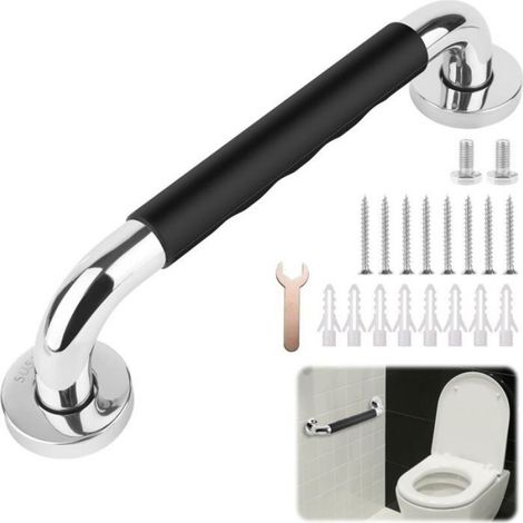 Poignée De Baignoire - Barre D'appui Antidérapante 30 Cm - Pour Salle De Bain Toilettes Douche - 1 Pièce (1/4)