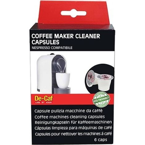 SCATOLA 6PZ CAPSULE PER PULIZIA MACCHINE DEL CAFFE' NESPRESSO