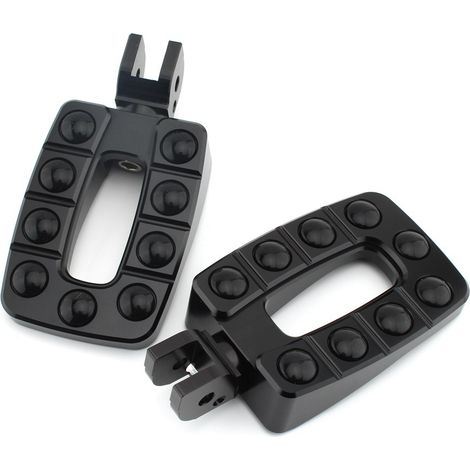 Suitable for Harley Softail motorcycles, ages 18 and up, with granulated rubber pedals.