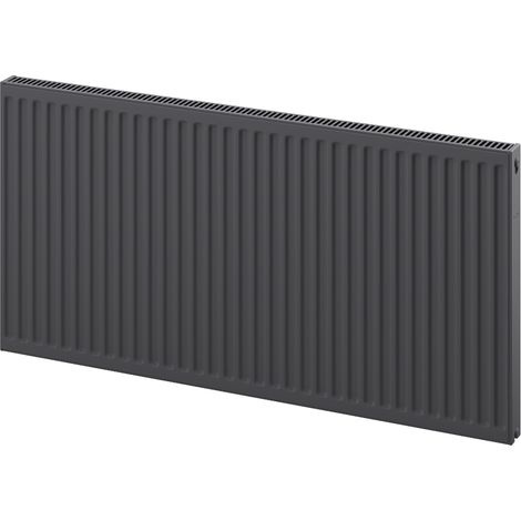 Mexen C11 Plattenheizkörper 500 x 800 mm, seitlicher Anschluss, 637 W, Anthrazit - W411-050-080-66 (1/5)