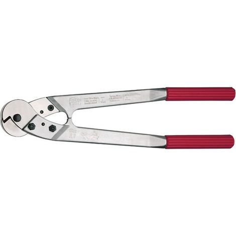 Cisaille à câble métallique C12 longueur 500 mm revêtement en plastique FELCO