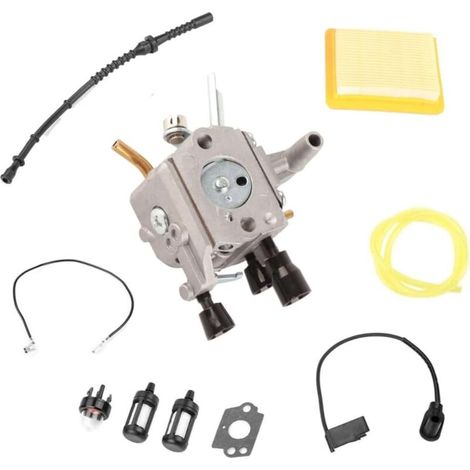 Instalación del cebador del filtro de aire de la bobina de encendido del carburador en la rectificadora de la línea de combustible para FS120 120R FS200 FS250 FS300 FS350 (1/5)