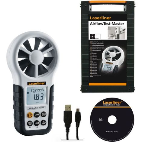 Laserliner AirflowTest-Master Anemometro 0.8 fino a 30 m/s