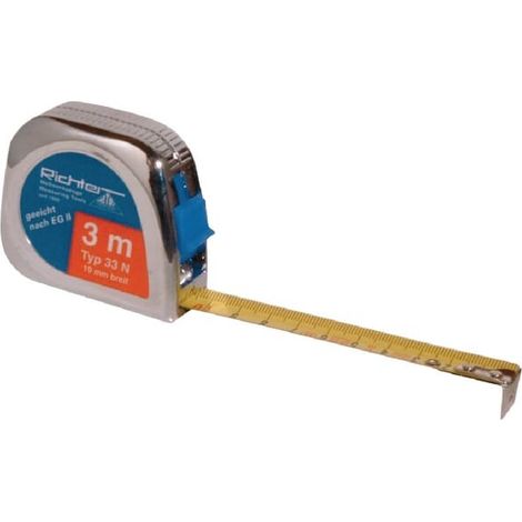 Mètre ruban mm-pouce 3m RICHTER ME33N3I