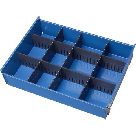 Rau Schubladen-Einteilungs-Set BxTxH 70x430x40/65 3 + 2 Rasterleisten