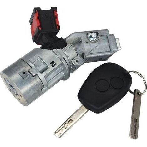 Kit Neiman Clio 3 Kangoo 2, KASturbo Antivol Serrure d'allumage Direction avec clé pour Trafic Master Duster Sandero NV300 NV400 7701208408
