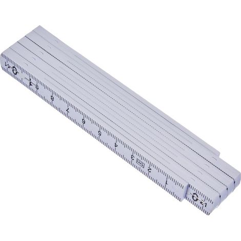Folding Ruler 10 Sections 1 m (1/4)