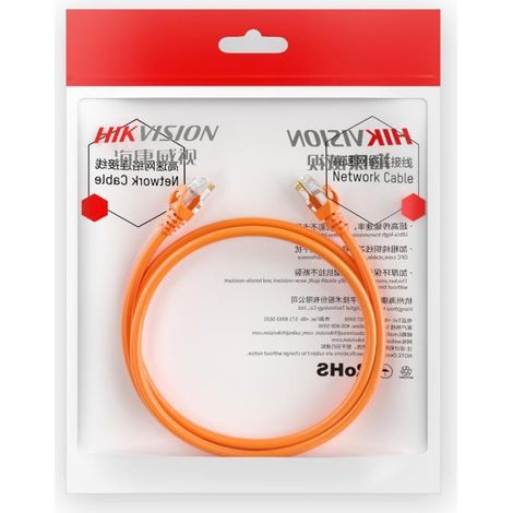 Hikvision Cavo Lan Cat6 U/UTP DS-1NP6UEC0-BL-2MT 2M Blu