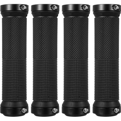 Manopole per Manubrio Bicicletta, 2 Paia/4 Pezzi Manopole per Manubrio MTB, Manopole per Manubrio ergonomiche Antiscivolo Compatibili MTB BMX Bici da Strada, 22mm (1/5)
