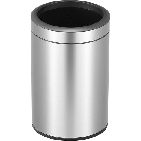 FRANKEL kaiserkraft, Corbeille à papiers, inox, capacité 12 l (1/4)