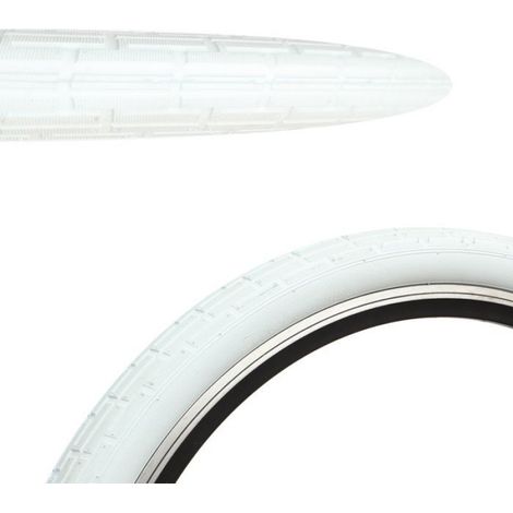 Pneu - 26 X 2 35 - Pour Vtt Velo Ville Trekking - Etrto 60 559 - Filaire - Pression 2 4 A 4 5 Bar - Blanc