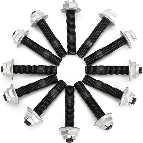 Kit Écrous de Goujon Collecteur Échappement Compatible Toyota 1HZ 1HDT 4.2L Séries 70 75 80 100 9017910128 (1/3)