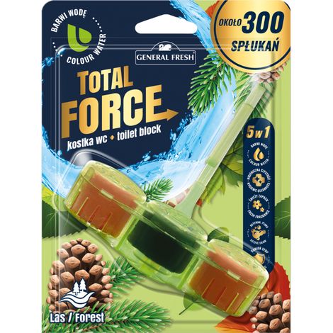General Fresh Total Force Toilettenhänger, Farbe: Water Forest, 45 g (1/2)