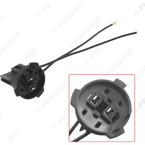 Compatible avec les câbles de douilles de lampes halogènes Volkswagen Lamando/Polo, les câbles adaptateurs pour feux de voiture et les douilles d'ampoules halogènes automobiles.
