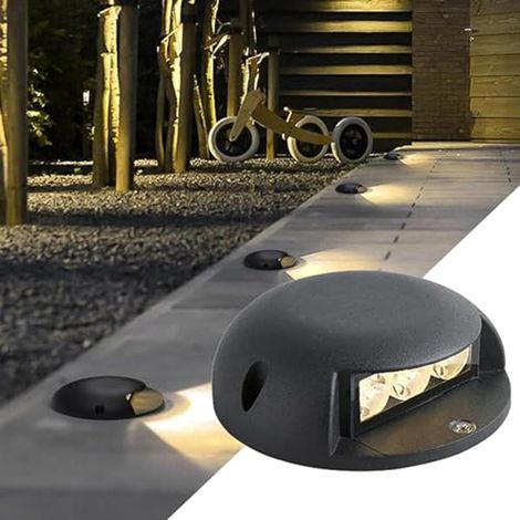 Lumière LED encastrée extérieure Lampadaires éclairage paysager étanche (1/5)
