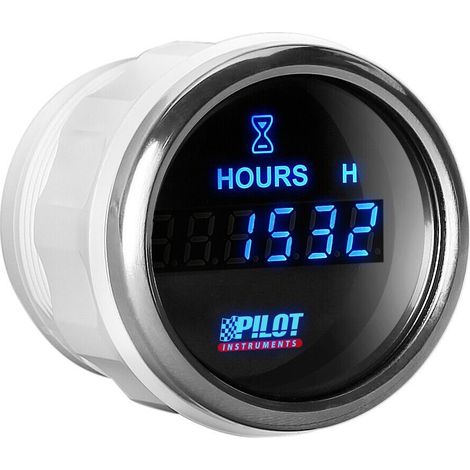 Black Digital Gauge Series, Contaore - Ø 2” (52 mm) (1/5)