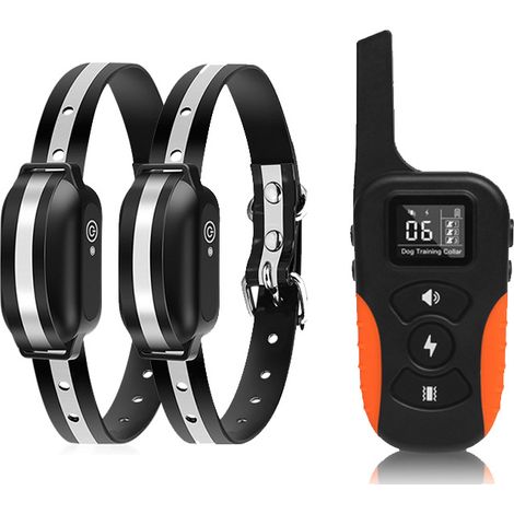 Collar Adiestramiento Perros 2 en 1 con Control Remoto, Antiladridos Automático, Resistente al Agua IP67 y Recargable USB – Ideal para Paseos y Hogar
