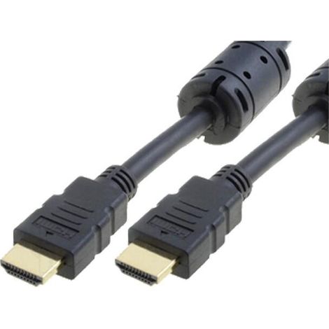 Cable HDMI 1.4 male des deux cotes 3m noir