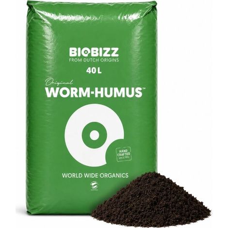 BioBizz Wurmhumus 40 Liter - Naturdünger Grow Anbau