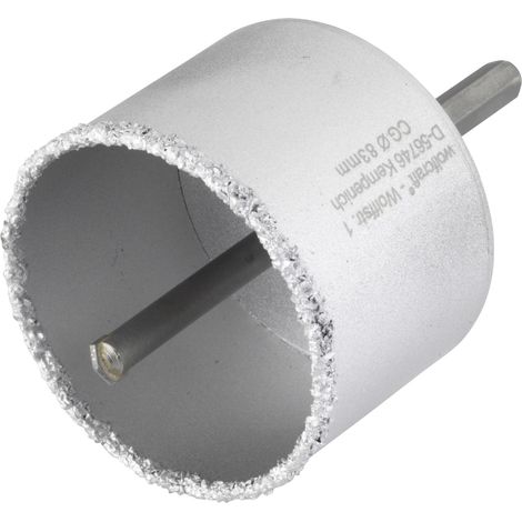 Wolfcraft Bohrkranz Ø 83 mm Hartmetall inkl. Schaft und Bohrer Ersatzakkus & Aufsätze