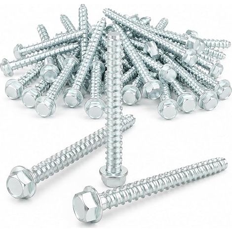 Concrete Screws M8 x 80 mm, Pack of 20, Concrete Screws (1/5)