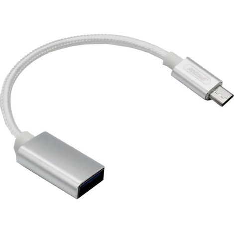 Andowl - Cavo Convertitore Adattatore Micro Usb Maschio A Usb Otg Femmina Plug-and-play Q-ot02 -