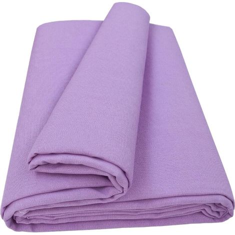 Telo Arredo Cotone Copridivano Granfoulard Copri Letto Divano Tessuto Multiuso Viola - 260x280 cm