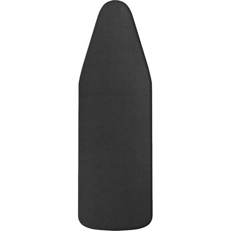 Housse et coussin de table à repasser extra épais et résistant. rembourrés. multicouches. antiadhésifs. résistants aux brûlures et aux taches. noirs (1/5)