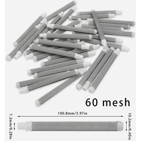 Lot de 10 outils réparation filtre airless spray 60 mesh accessoires pour divers modèles (1/5)