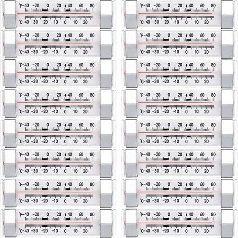 Lot de 20 thermomètres de cuisine pour congélateur, réfrigérateur et glacière. (1/5)